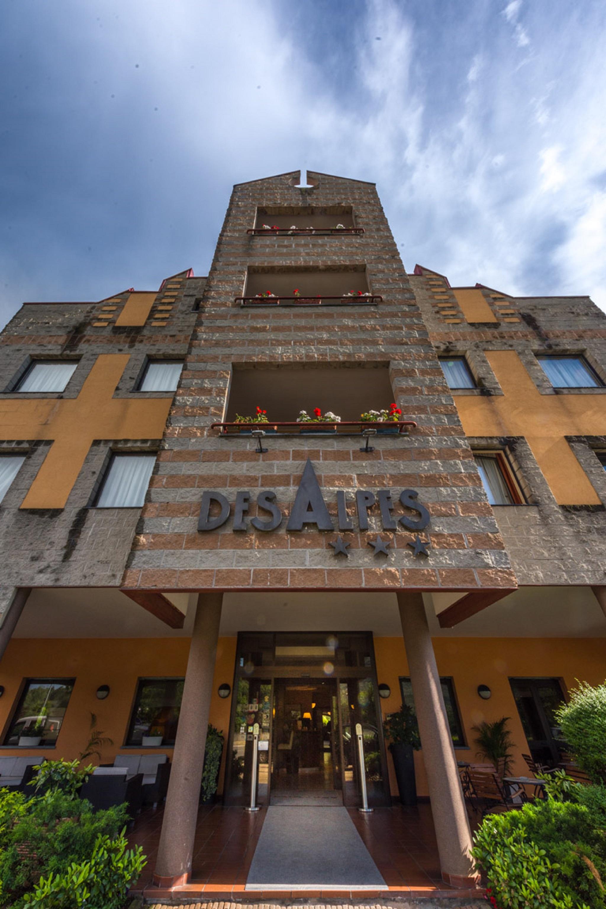 Hotel Des Alpes Rosta ภายนอก รูปภาพ